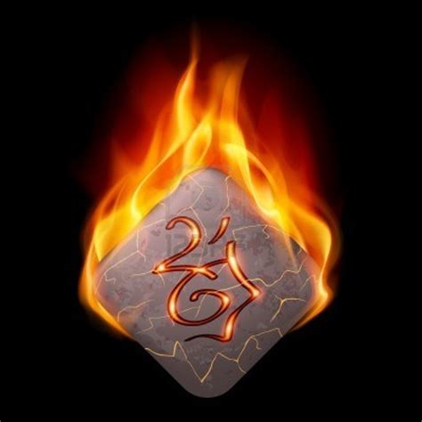Fiery Runes: A Burning Symbol of Power in Dungeons and Dragons 5e